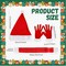 2 Christmas LED Light Hat Sets Christmas Light Up Scarves and Gloves Set New Year Flashing Holiday Party Supplies Holiday Santa Hat for Kids Adults Red and white